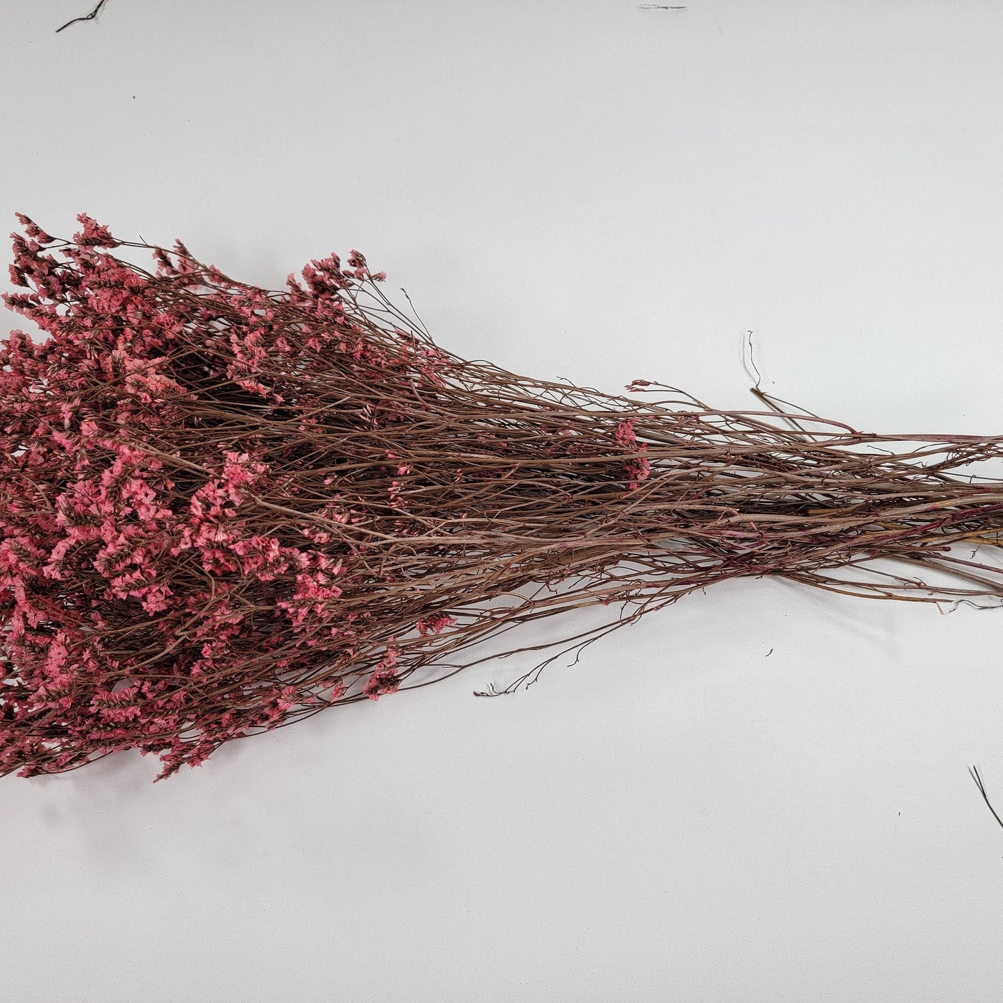 Pink Purple Preserved German Statice, Limonium Dried Flower, Crystal flowers, Wedding, DIY flower arranging, 19"-20"tall