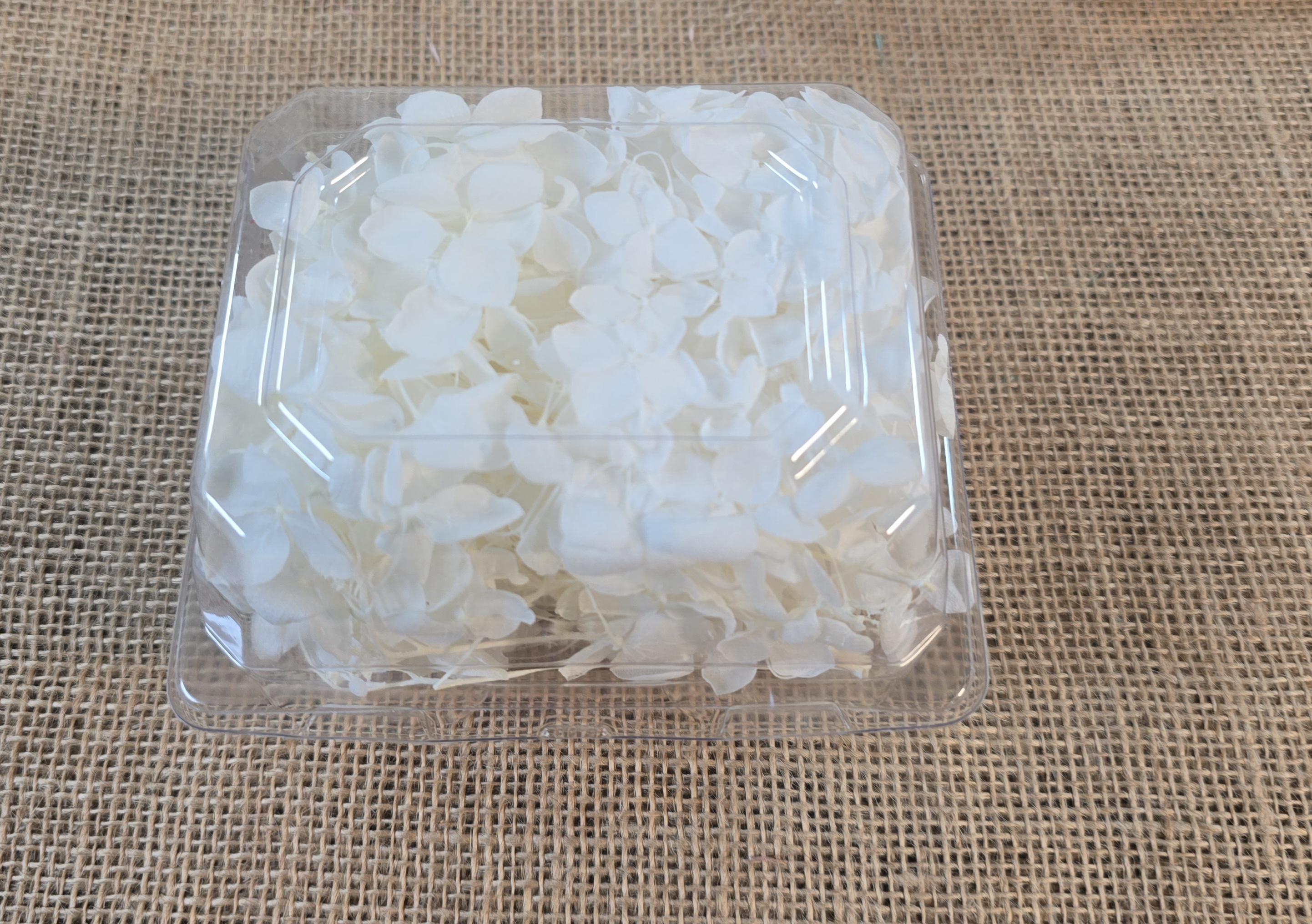 Preserved White Hydrangea: Real Dried Wedding Flowers