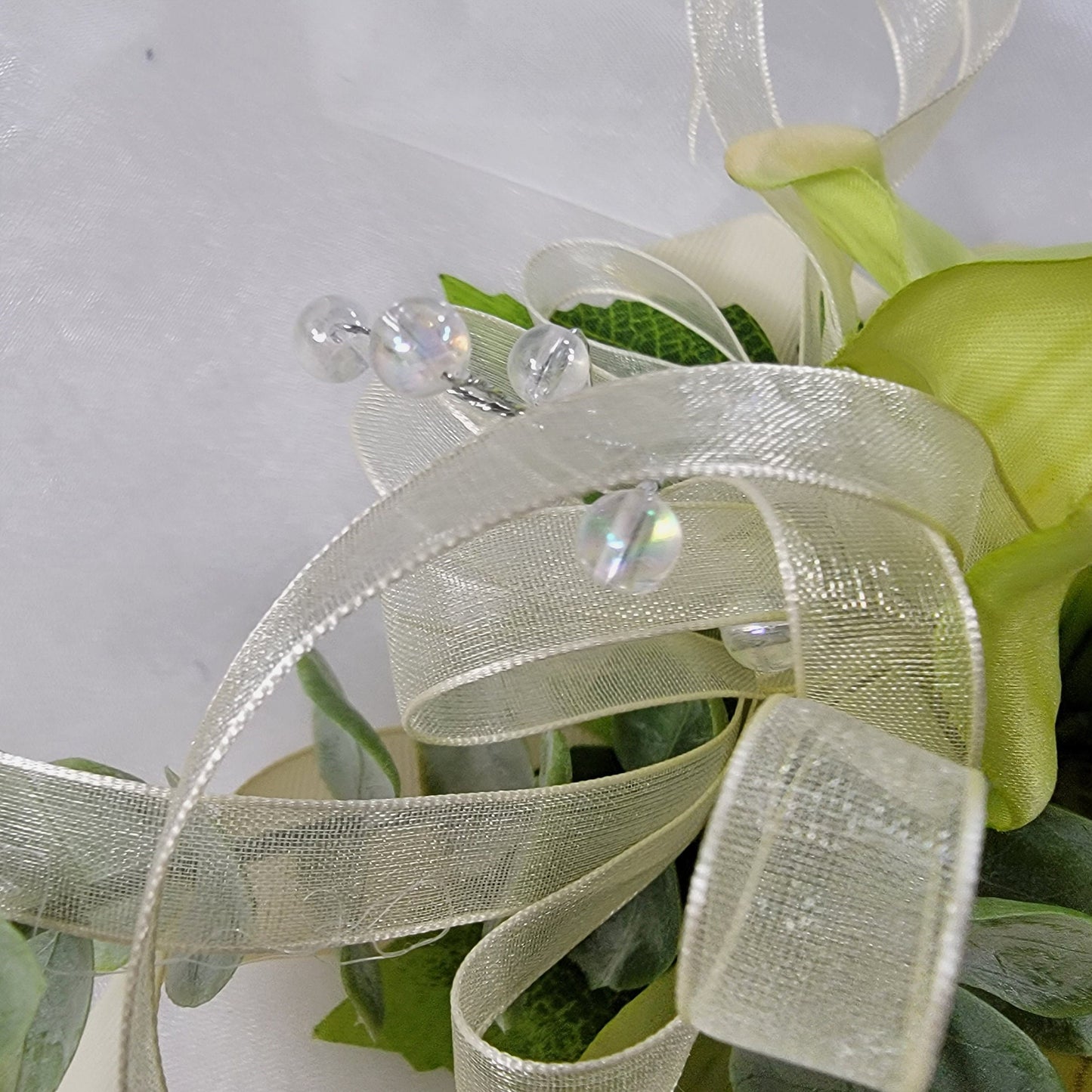 Artificial orchid flower corsages for wedding/prom/bridal