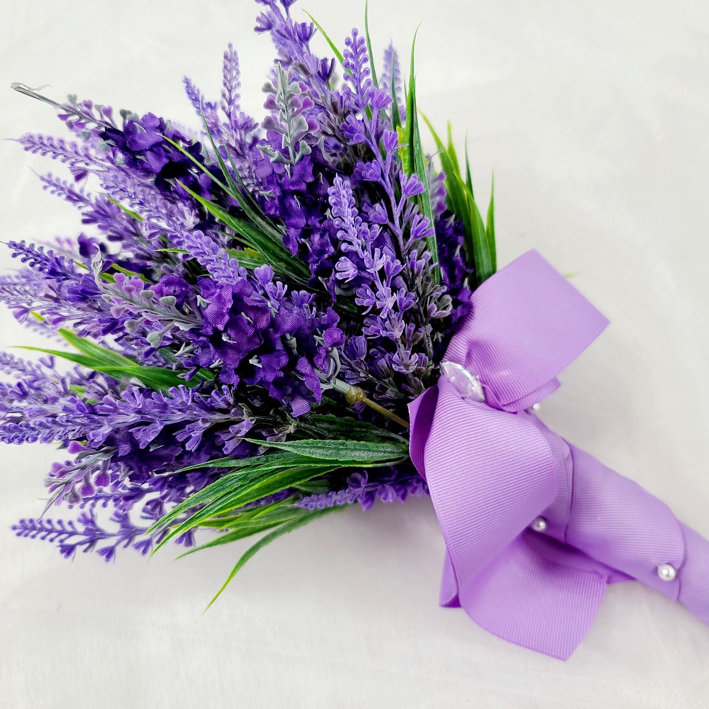 Artificial lavender bouquet for wedding/ prom
