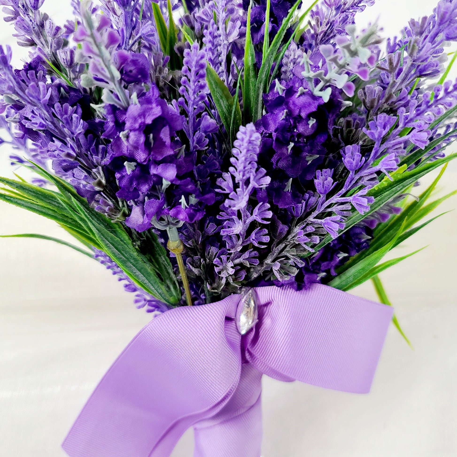 Artificial lavender bouquet for wedding/ prom