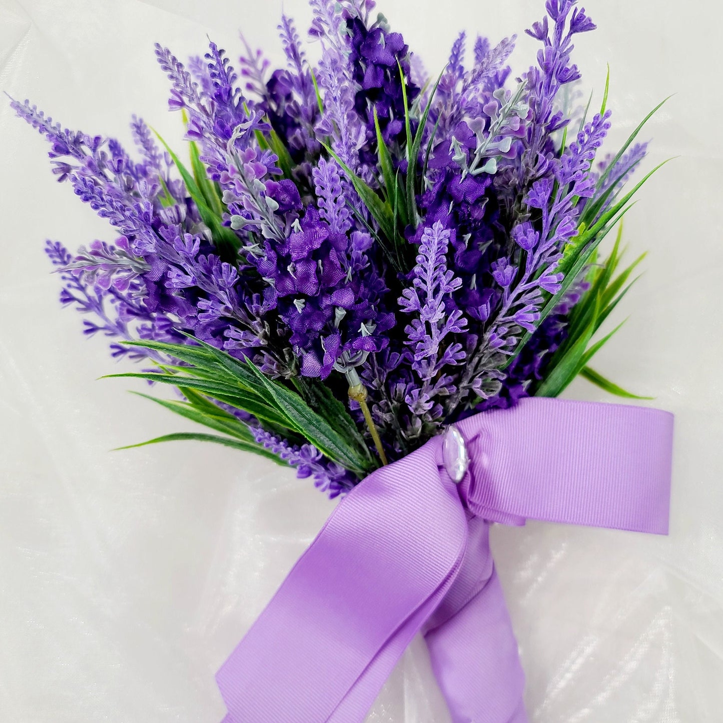 Artificial lavender bouquet for wedding/ prom