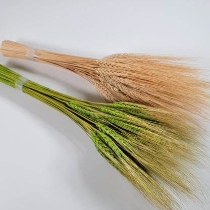 Dried Bearded Wheat Stalks: 20" Fall Wedding Floral Decor