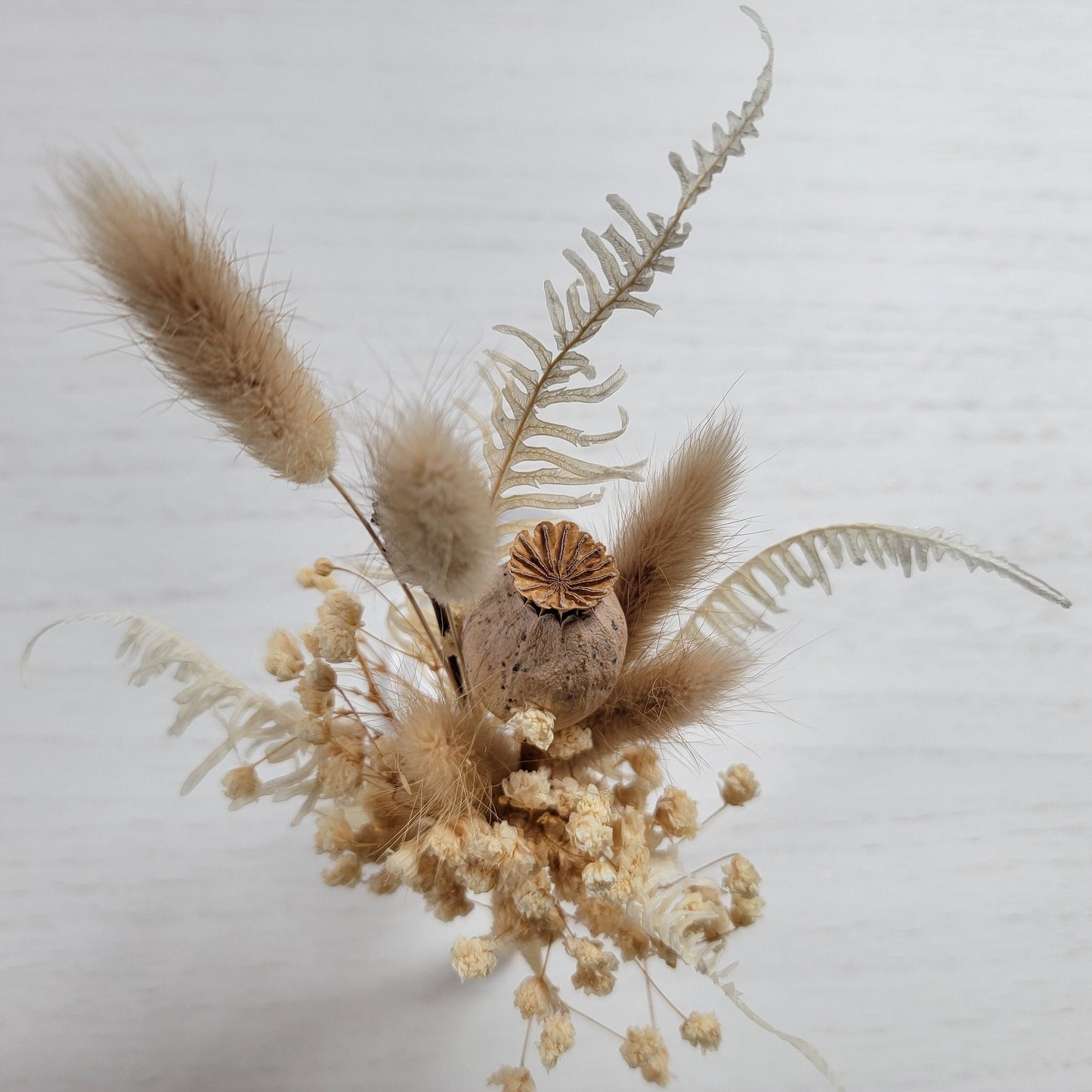 preserved Dried flower wrist corsage. boutonnier for wedding/ prom