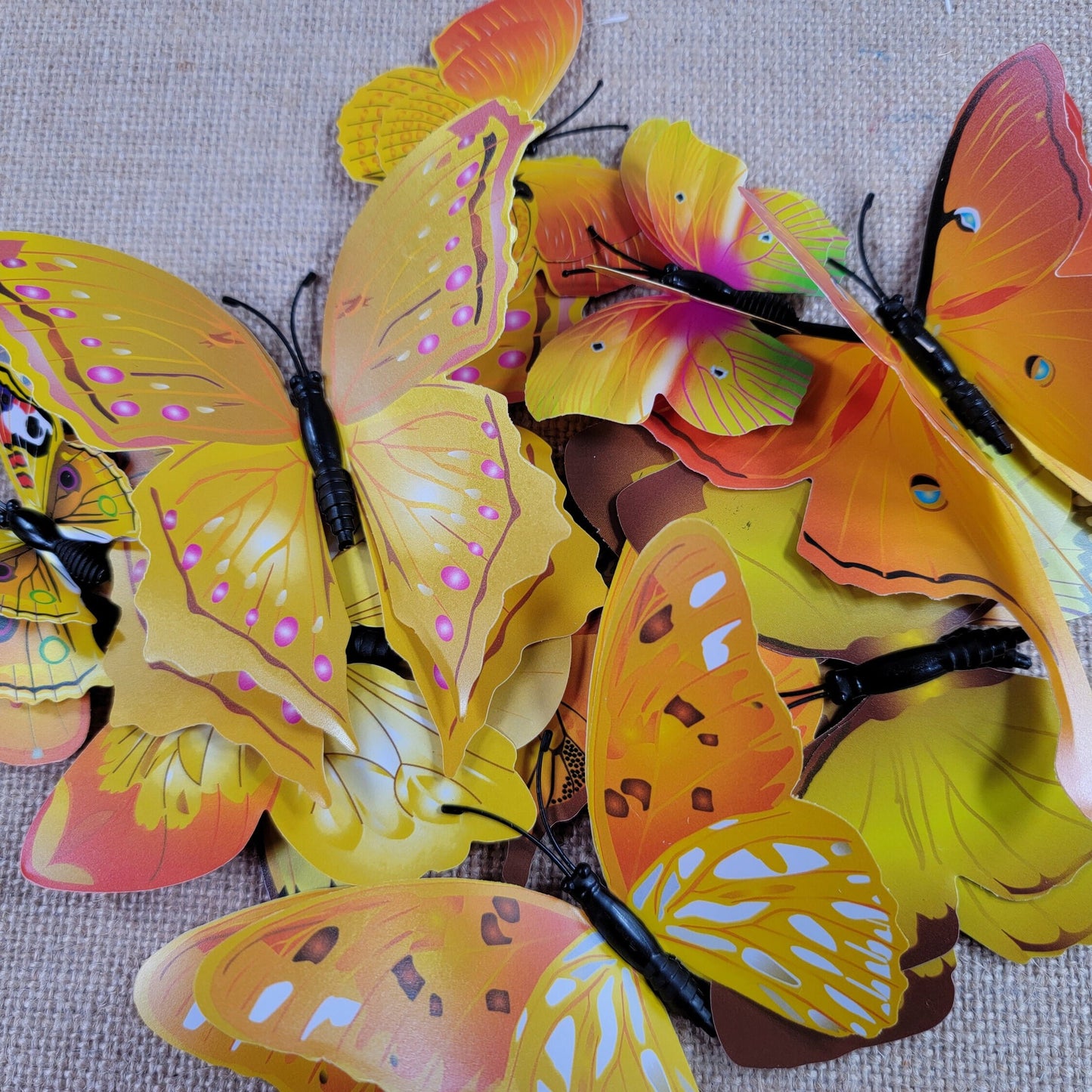 3D Butterfly Wall Decals: DIY Removable PVC Wedding Decor (12pcs/set)