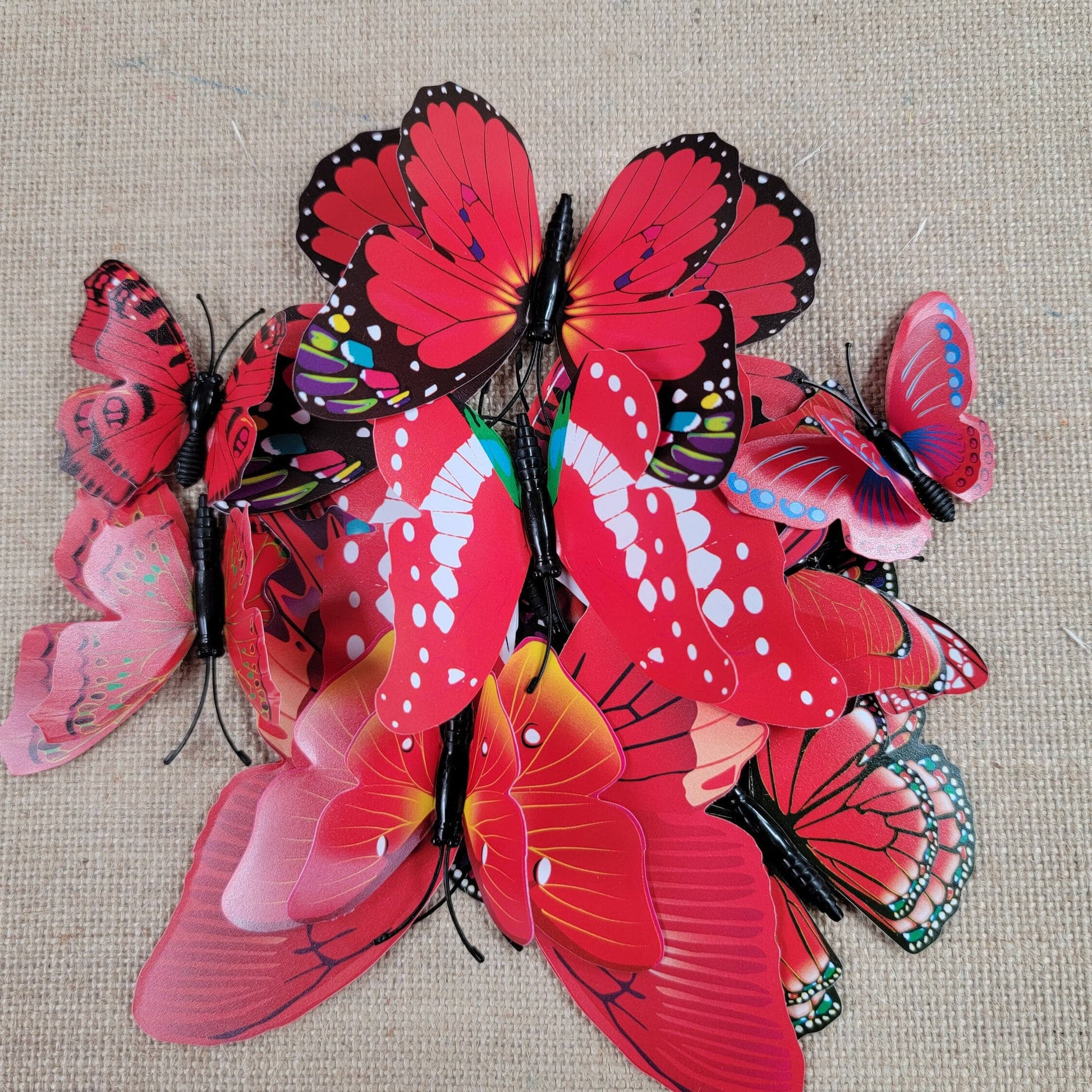 3D Butterfly Wall Decals: DIY Removable PVC Wedding Decor (12pcs/set)