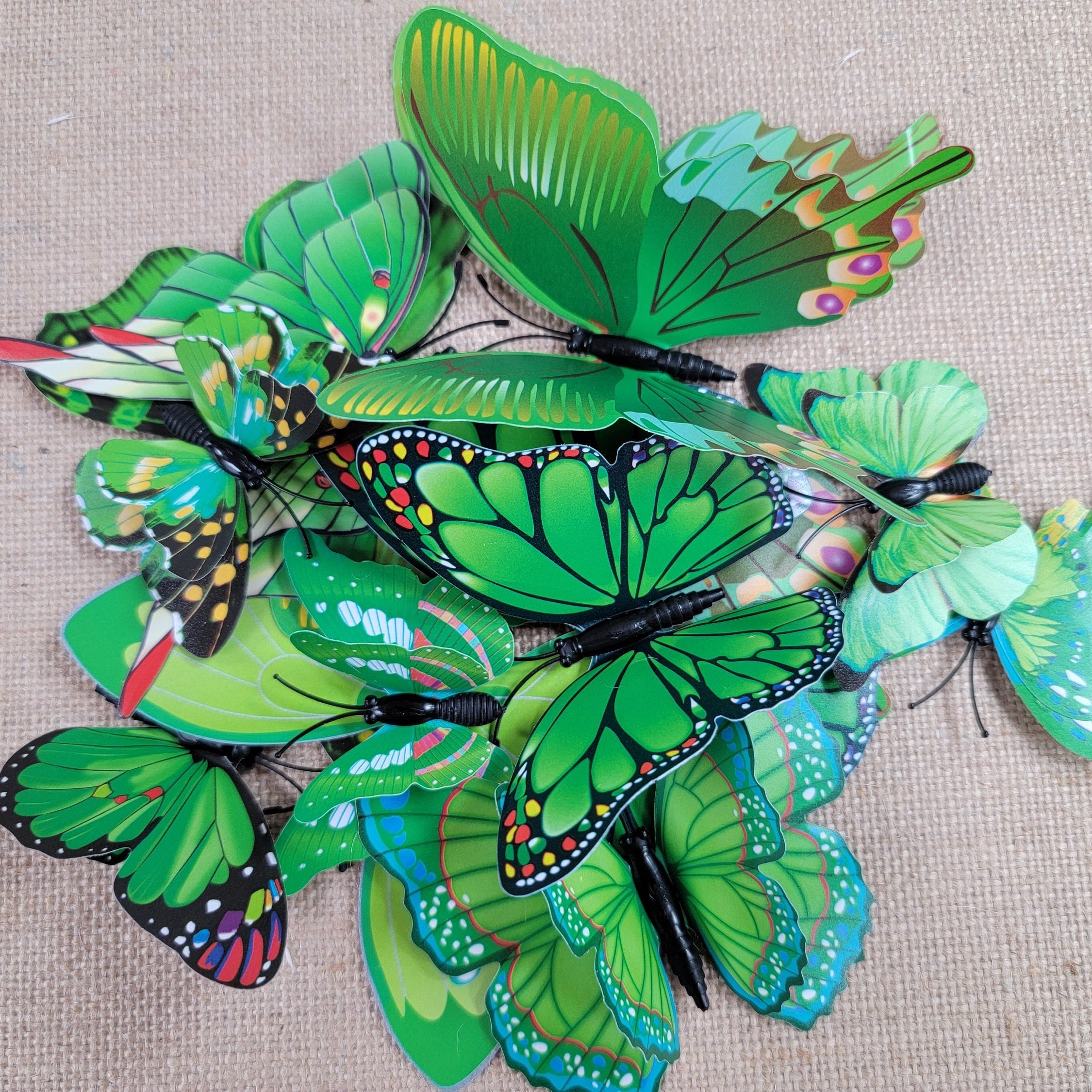 3D Butterfly Wall Decals: DIY PVC Art, Wedding & Kids Room Decor (12pcs/set)