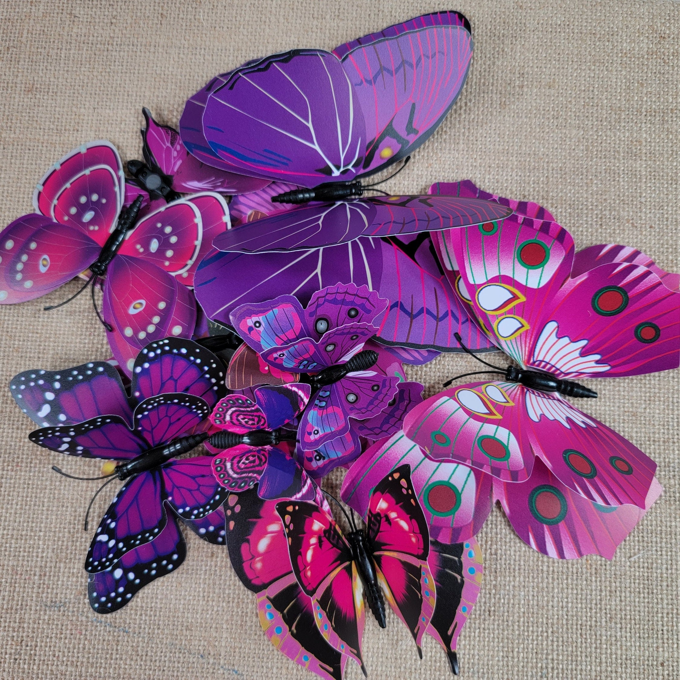 3D Butterfly Wall Decals: DIY PVC Art, Wedding & Kids Room Decor (12pcs/set)