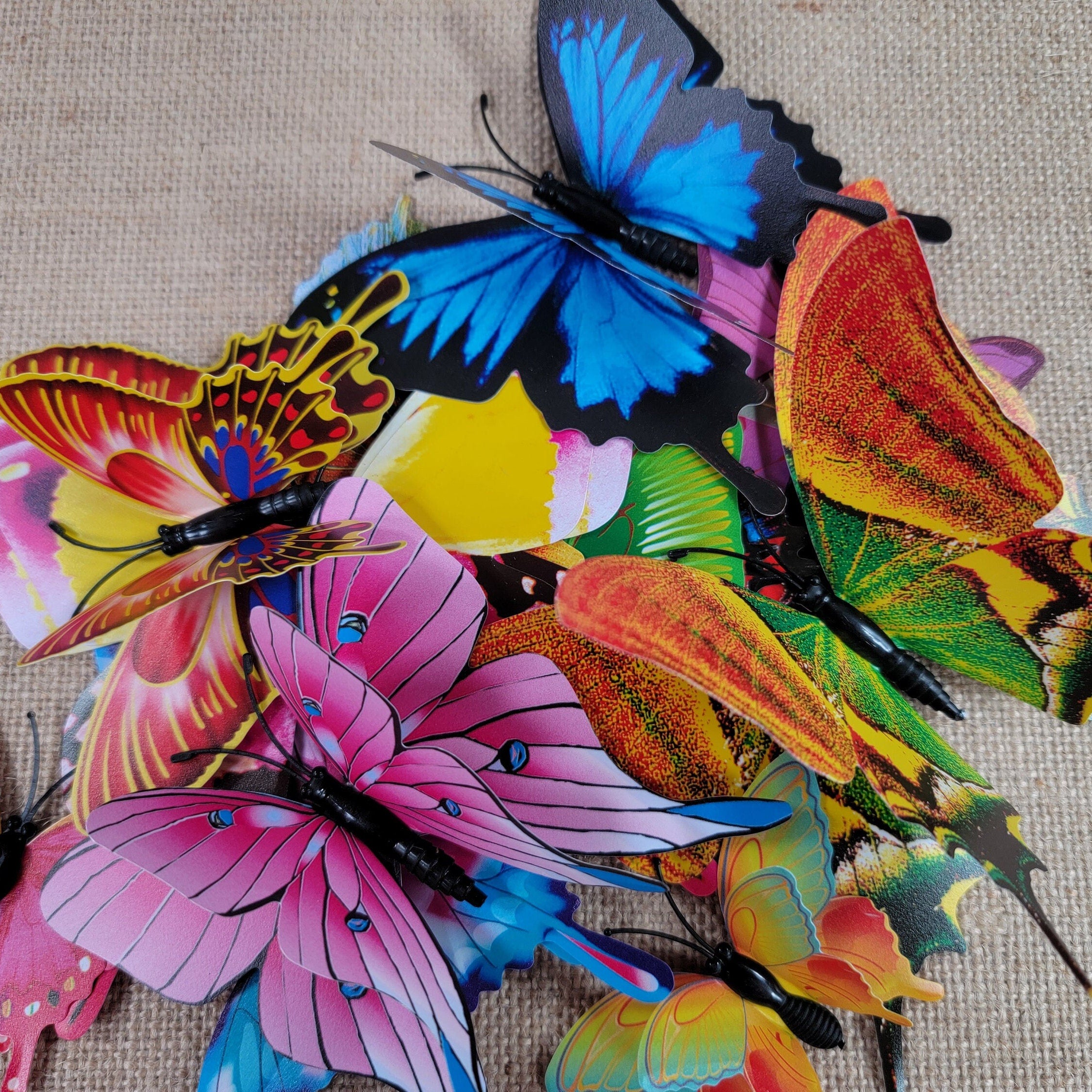 3D Butterfly Wall Decals: DIY Removable PVC Wedding Decor (12pcs/set)