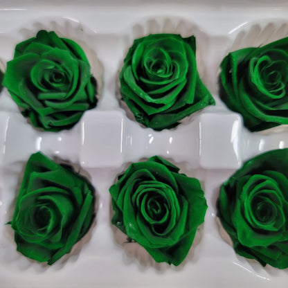 10 Dark Green Preserved Roses: DIY Floral Arrangements