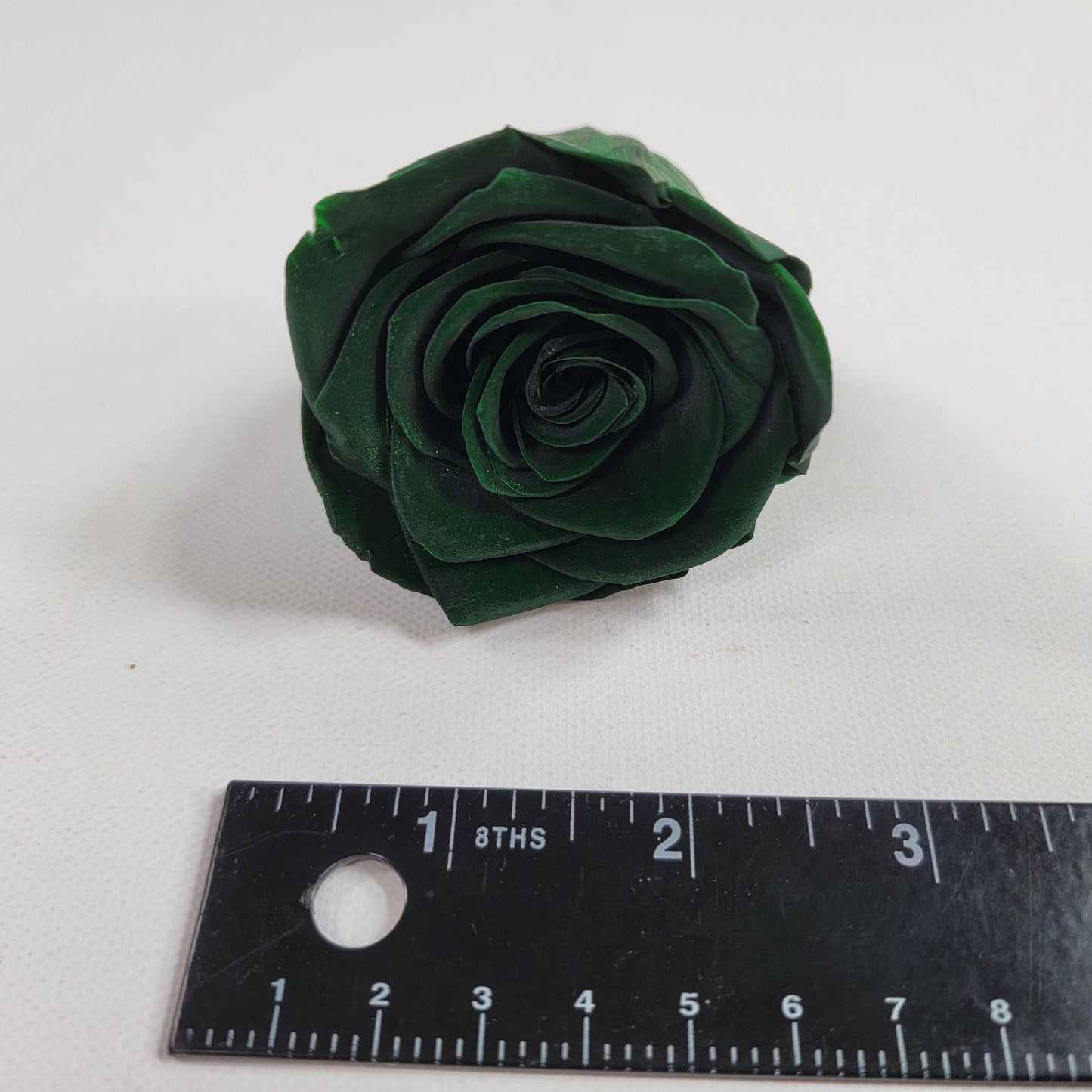 6 Dark Green Preserved Roses: DIY Floral Arrangements