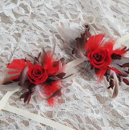 21 Red Preserved Roses / Prom, Mother's Day Flowers, Wedding Decor, Red Roses For Bouquet, Vase, Home Decor & DIY Floral Arrangements