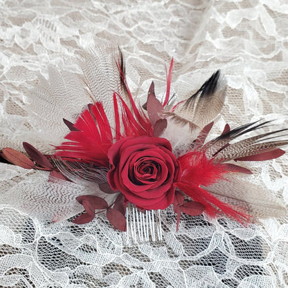 21 Red Preserved Roses / Prom, Mother's Day Flowers, Wedding Decor, Red Roses For Bouquet, Vase, Home Decor & DIY Floral Arrangements