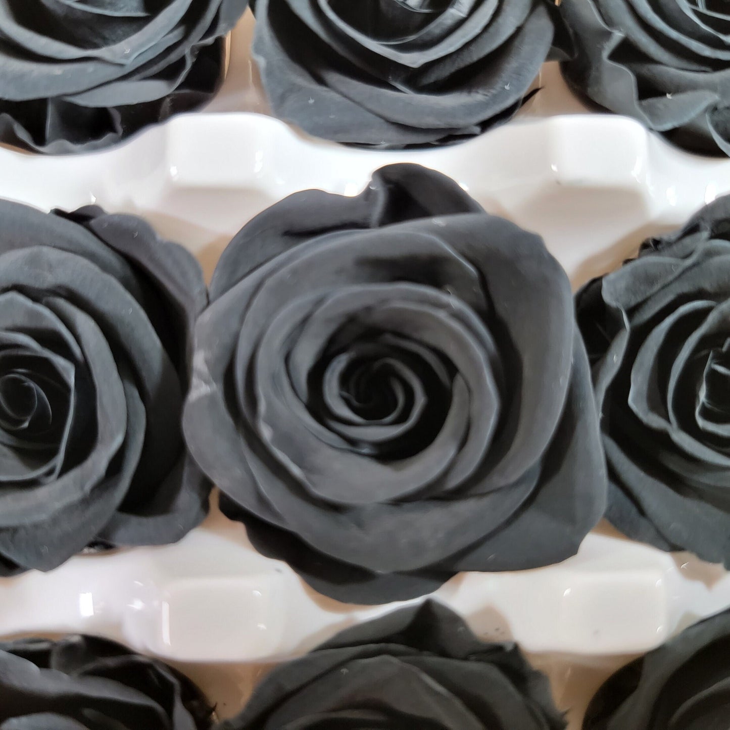 Black Rose Corsage: Boho Dried Flower Wedding Wristlet or Hair Comb