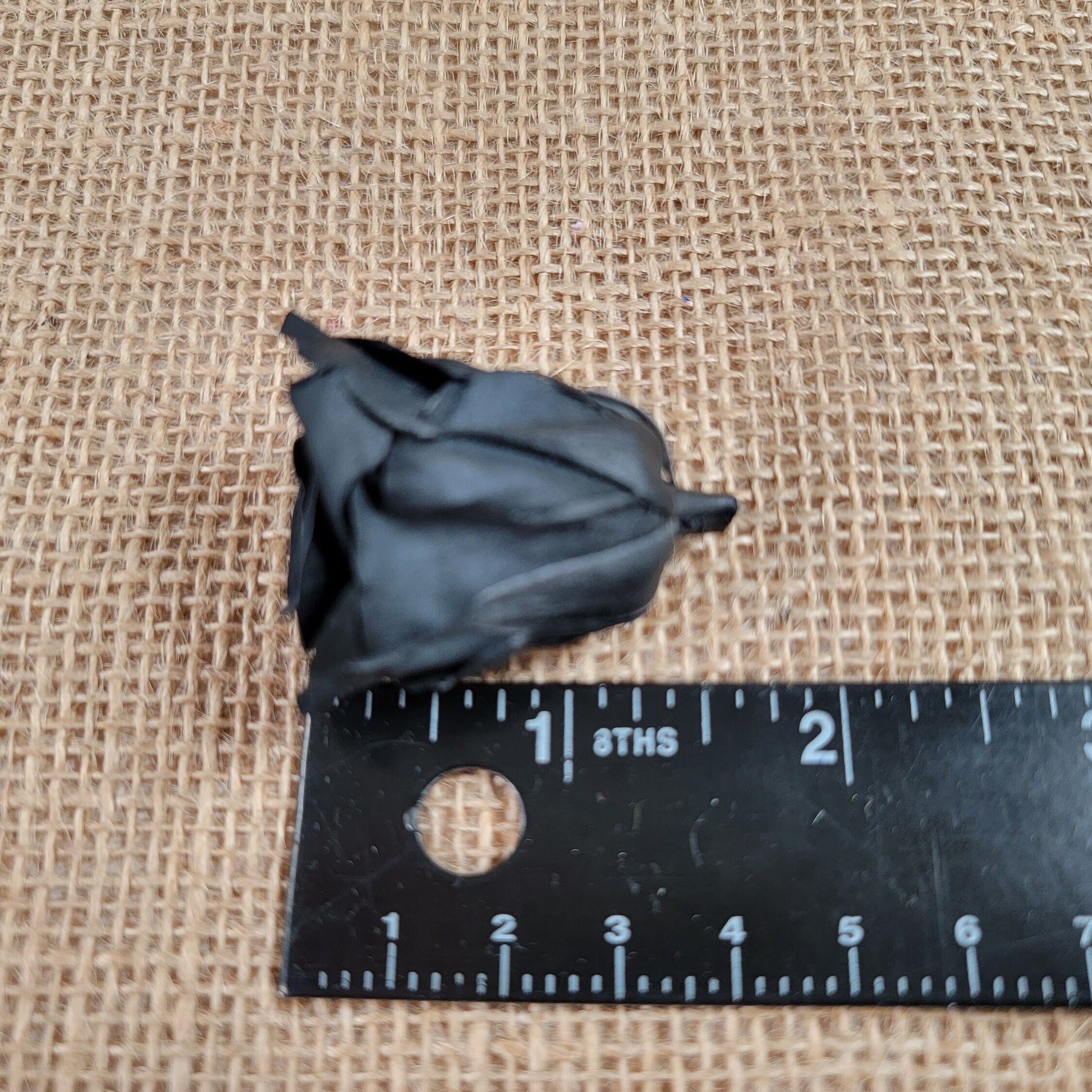 Black Preserved Rose Boutonniere: Wedding Prom Corsage