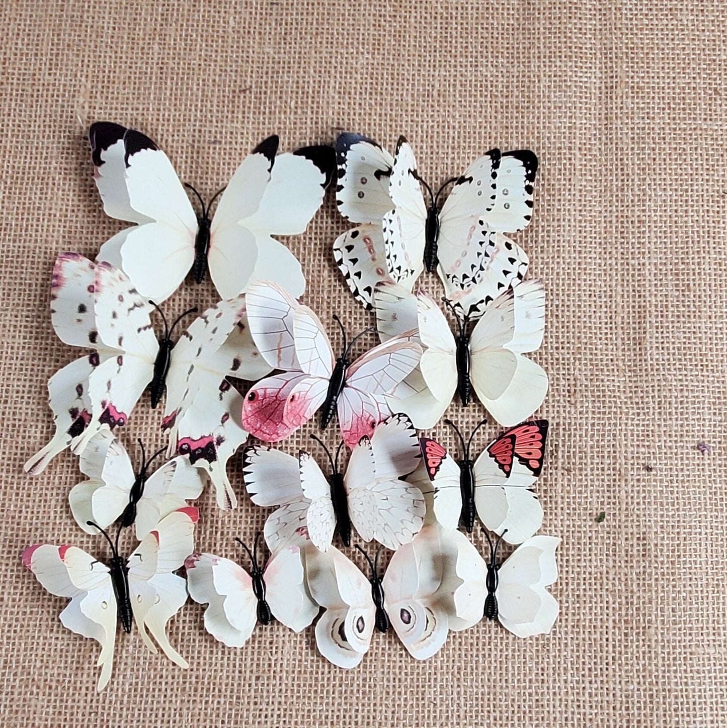 3D Butterfly Wall Decals: DIY Removable PVC Wedding Decor (12pcs/set)