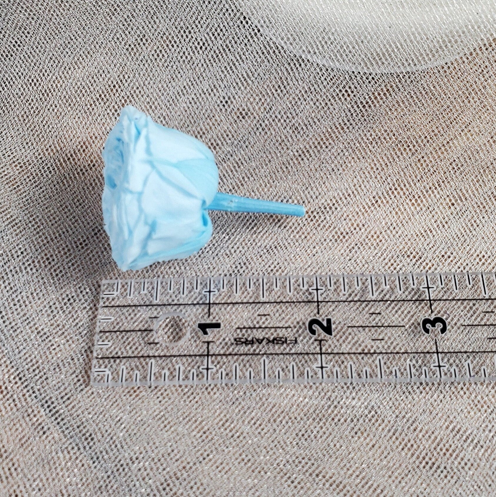 21 Sky Blue Preserved Roses: Dried Floral Wedding Decor