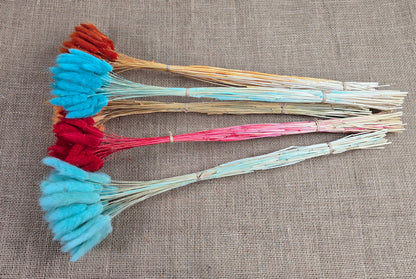 50-55 Stems Dried Bunny Tail Grass: Boho Wedding Decor
