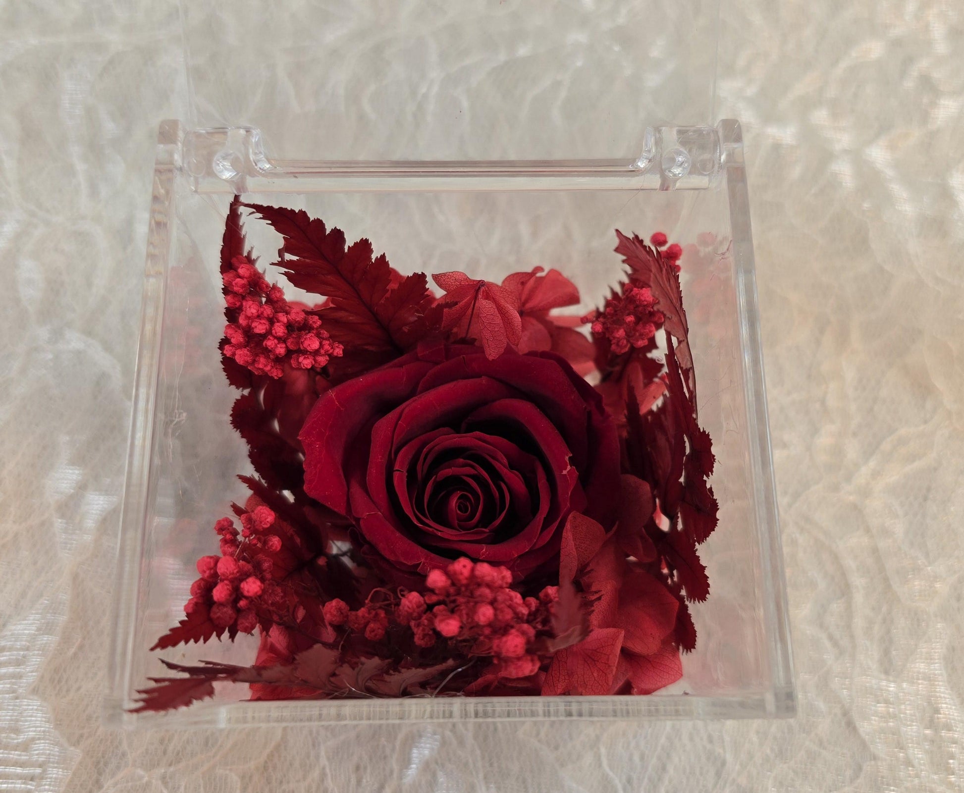 Forever Rose in Acrylic Box | Valentine's Day Gift