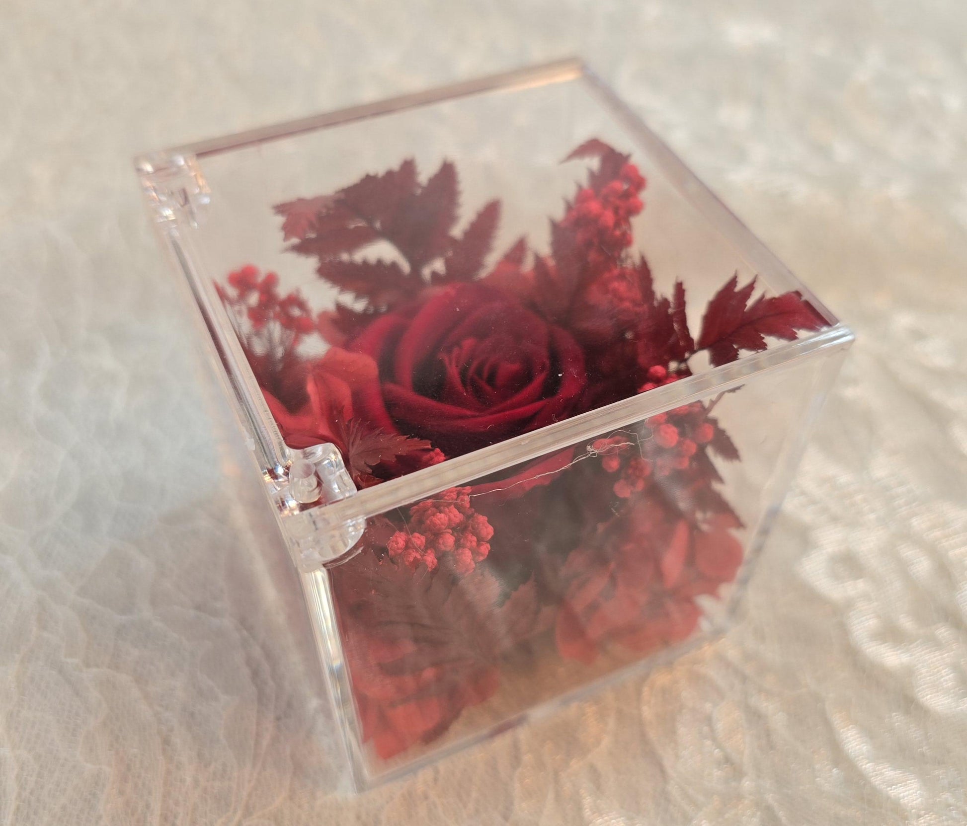 Forever Rose in Acrylic Box | Valentine's Day Gift