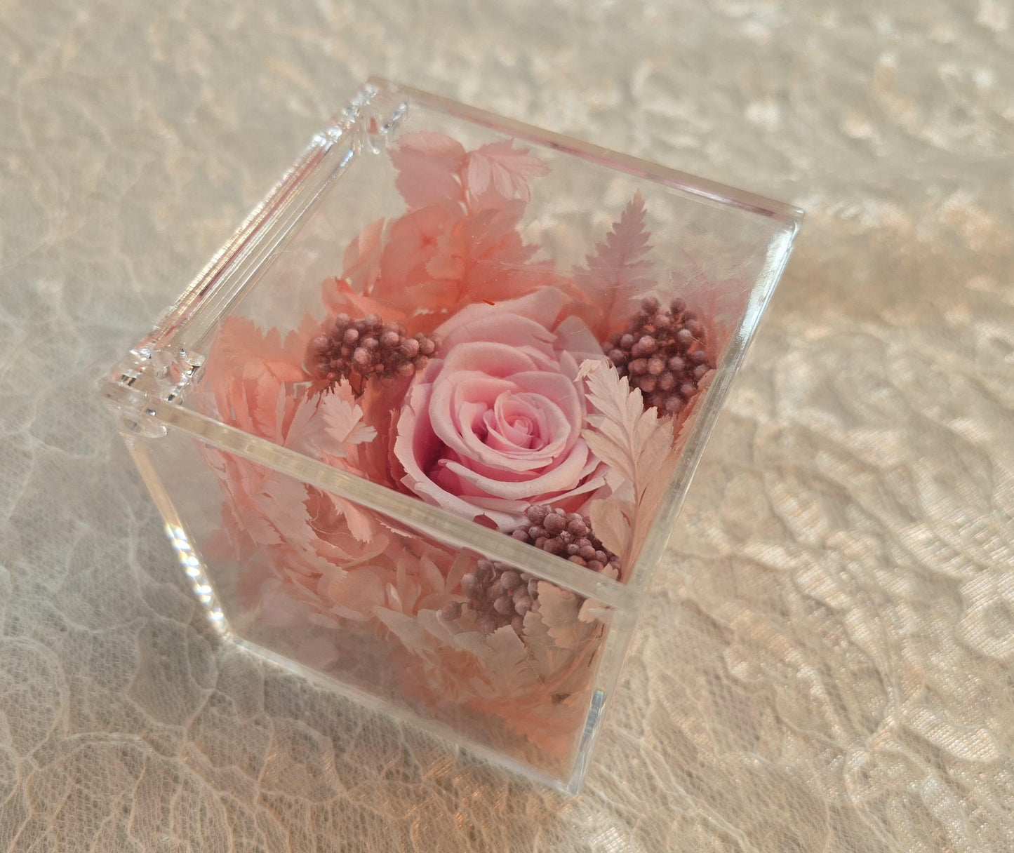 Forever Rose in Acrylic Box | Valentine's Day Gift