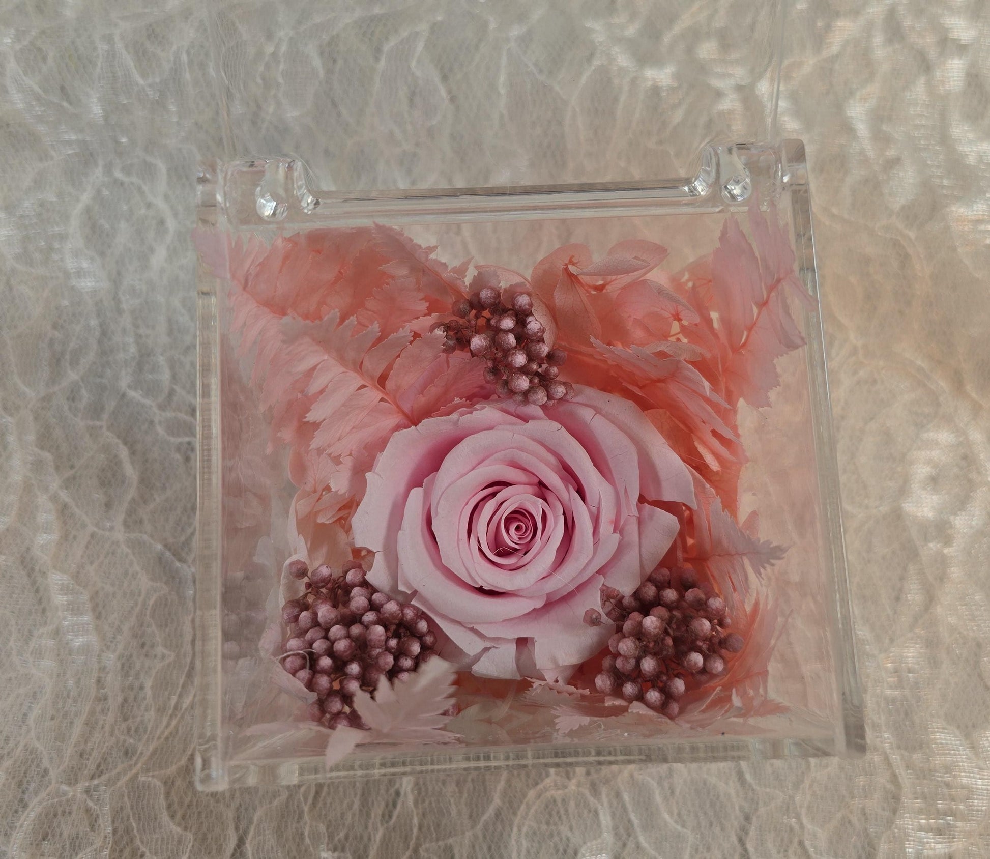 Forever Rose in Acrylic Box | Valentine's Day Gift
