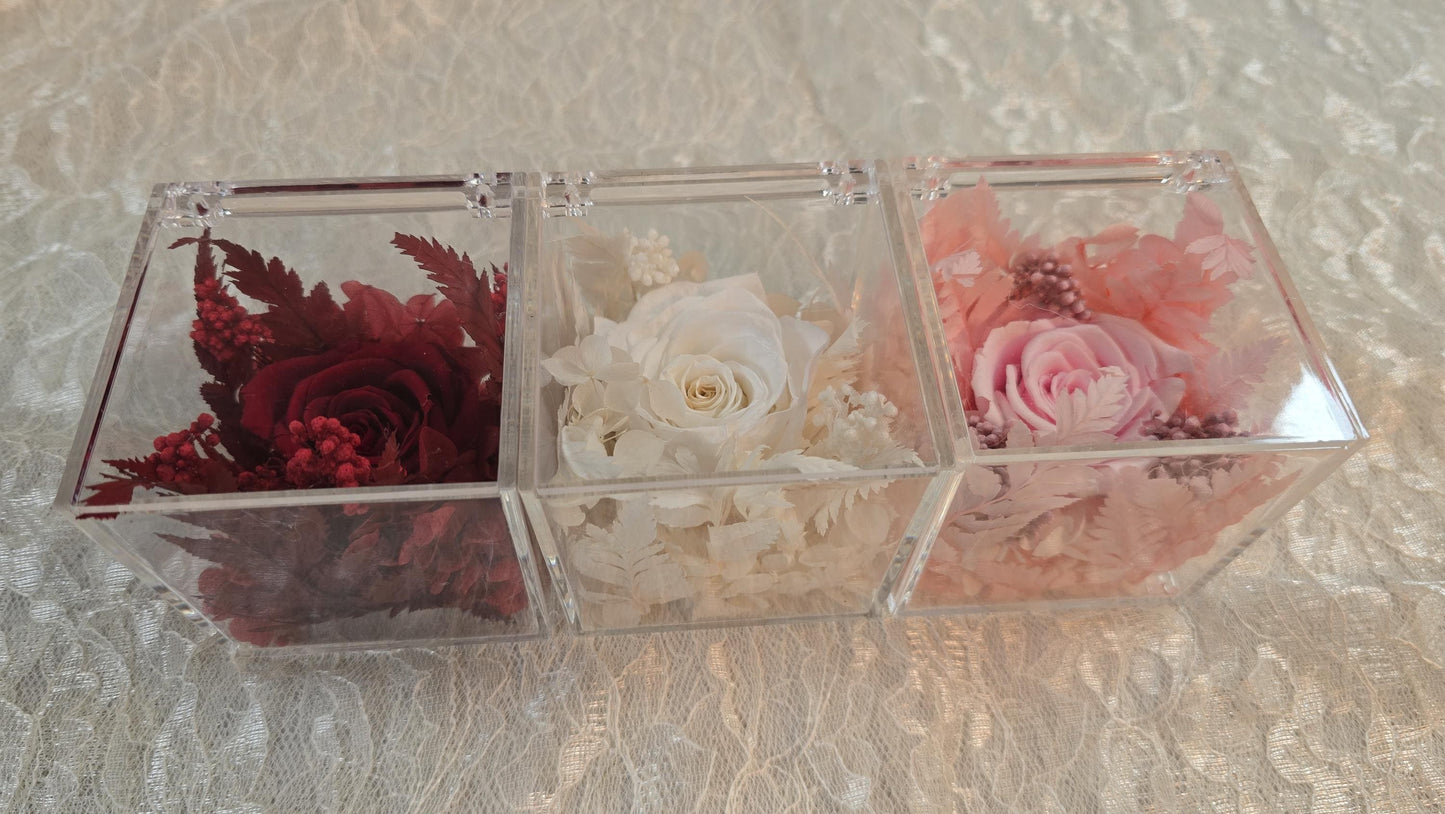 Forever Rose in Acrylic Box | Valentine's Day Gift