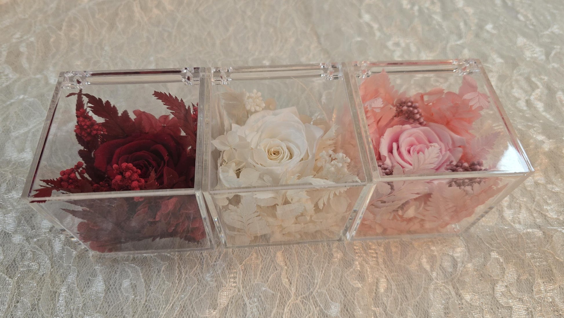 Forever Rose in Acrylic Box | Valentine's Day Gift