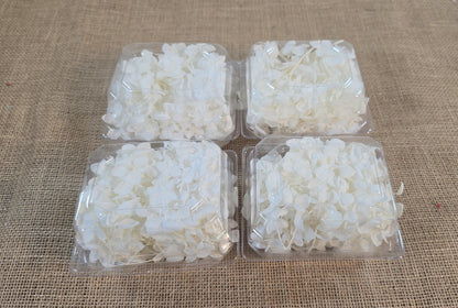 Preserved White Hydrangea: Real Dried Wedding Flowers