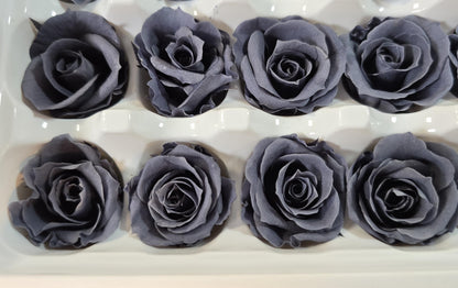 Black Preserved Roses - 21 Pack - Wedding, Prom, Christmas