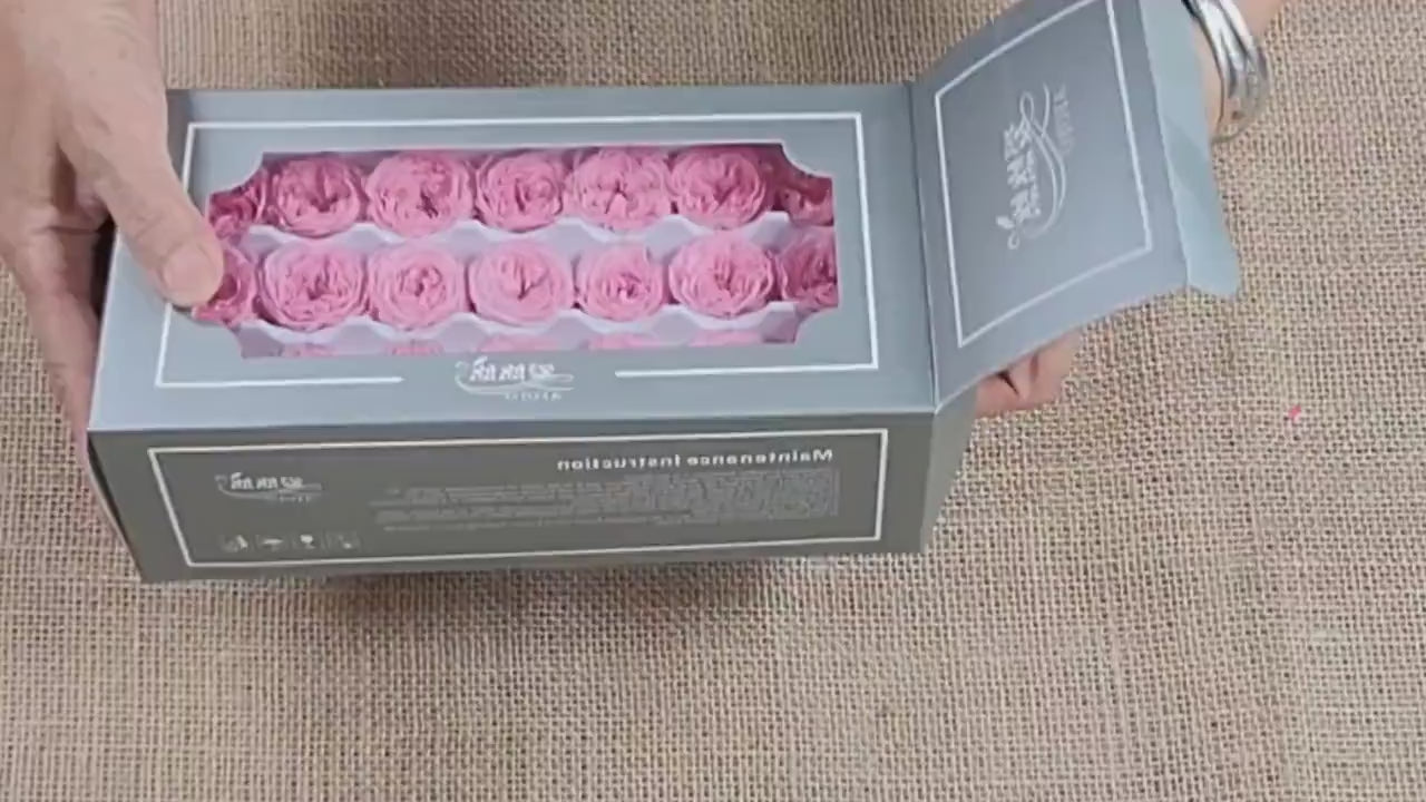 21 Preserved Roses Sweet Pink, Dried Flower / Prom, Mother's Day, Wedding Decor, Red Roses For Bouquet, Home Decor & DIY Floral Arrangements