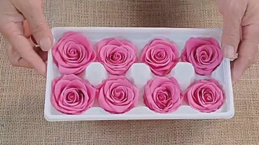 Pink Preserved Roses - 8 Pack - Wedding, Prom, Christmas
