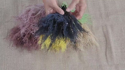 Preserved Dream Grass Columbine: Natural Dried Flower Arrangement