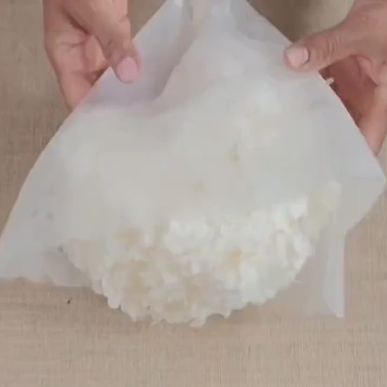 Preserved White Hydrangea: Real Dried Wedding Flowers