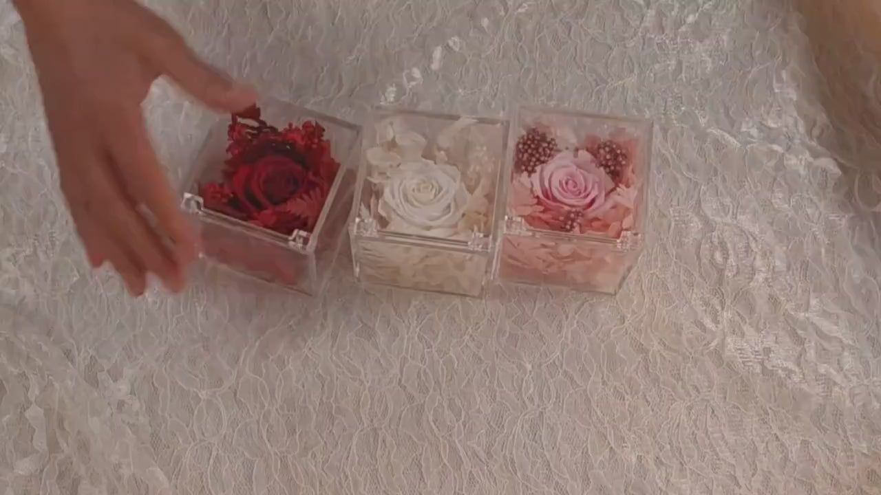 Forever Rose in Acrylic Box | Valentine's Day Gift