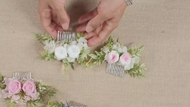 21 Pink & White Preserved Roses: DIY Wedding Floral Decor (8oz-2.5" Inches)